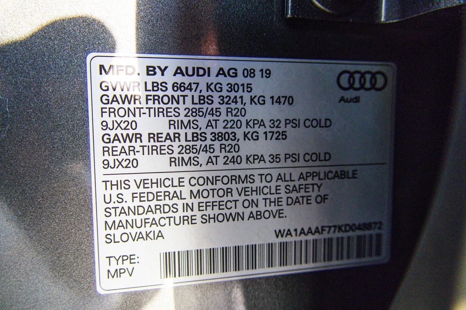 2019 AUDI Q7 - Image 29