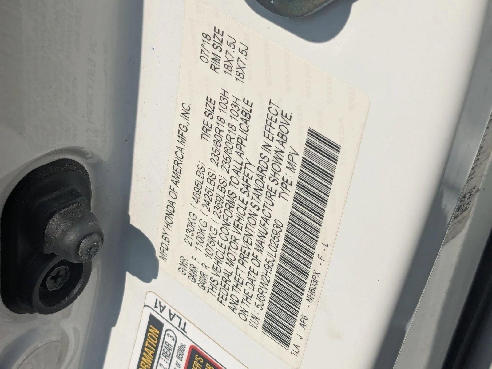 2018 HONDA CR-V - Image 16