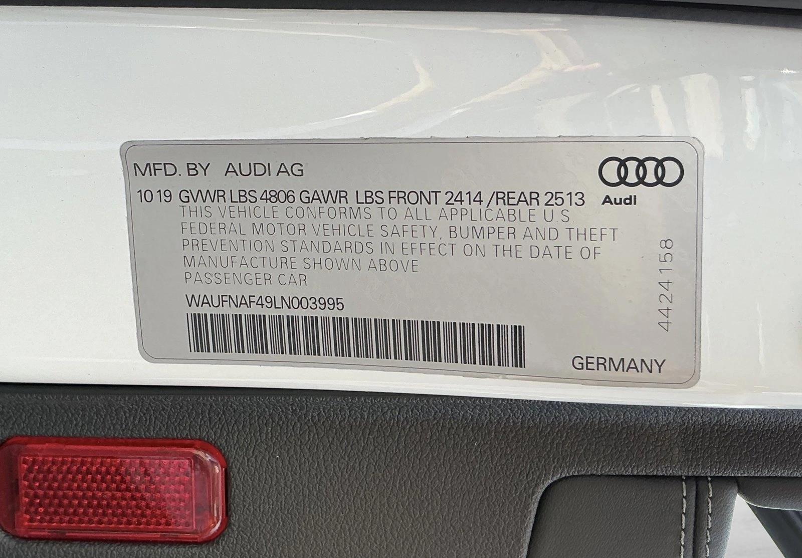 2020 AUDI A4 - Image 15