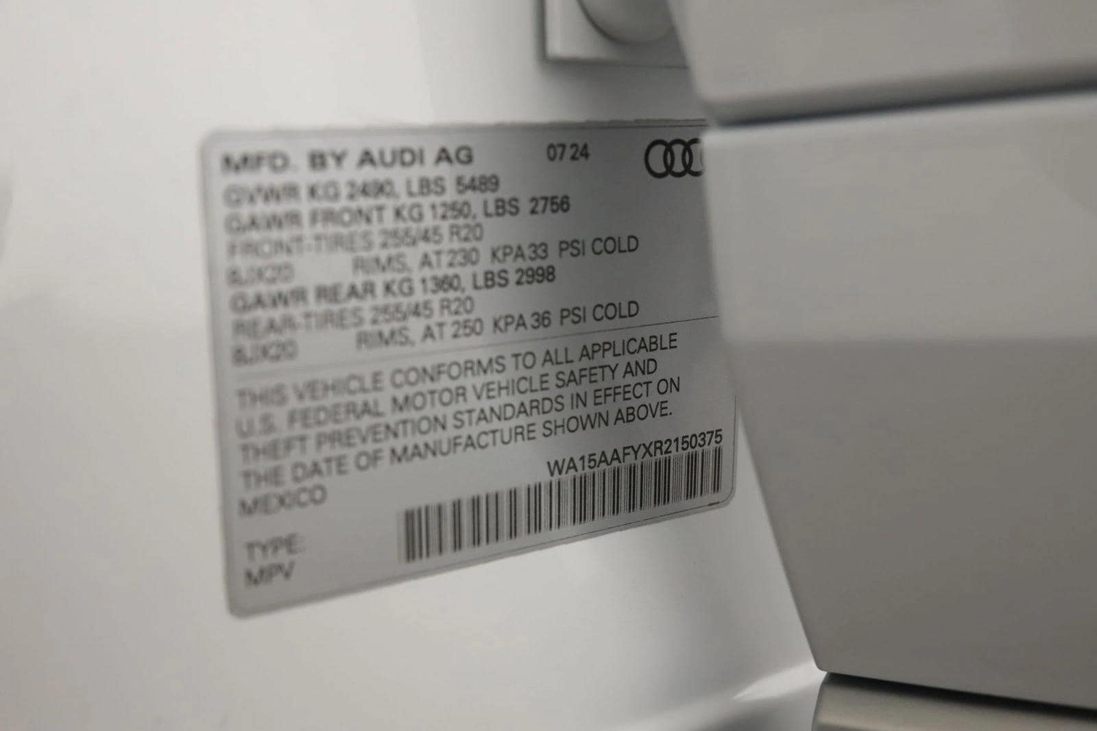 2024 AUDI Q5 - Image 18