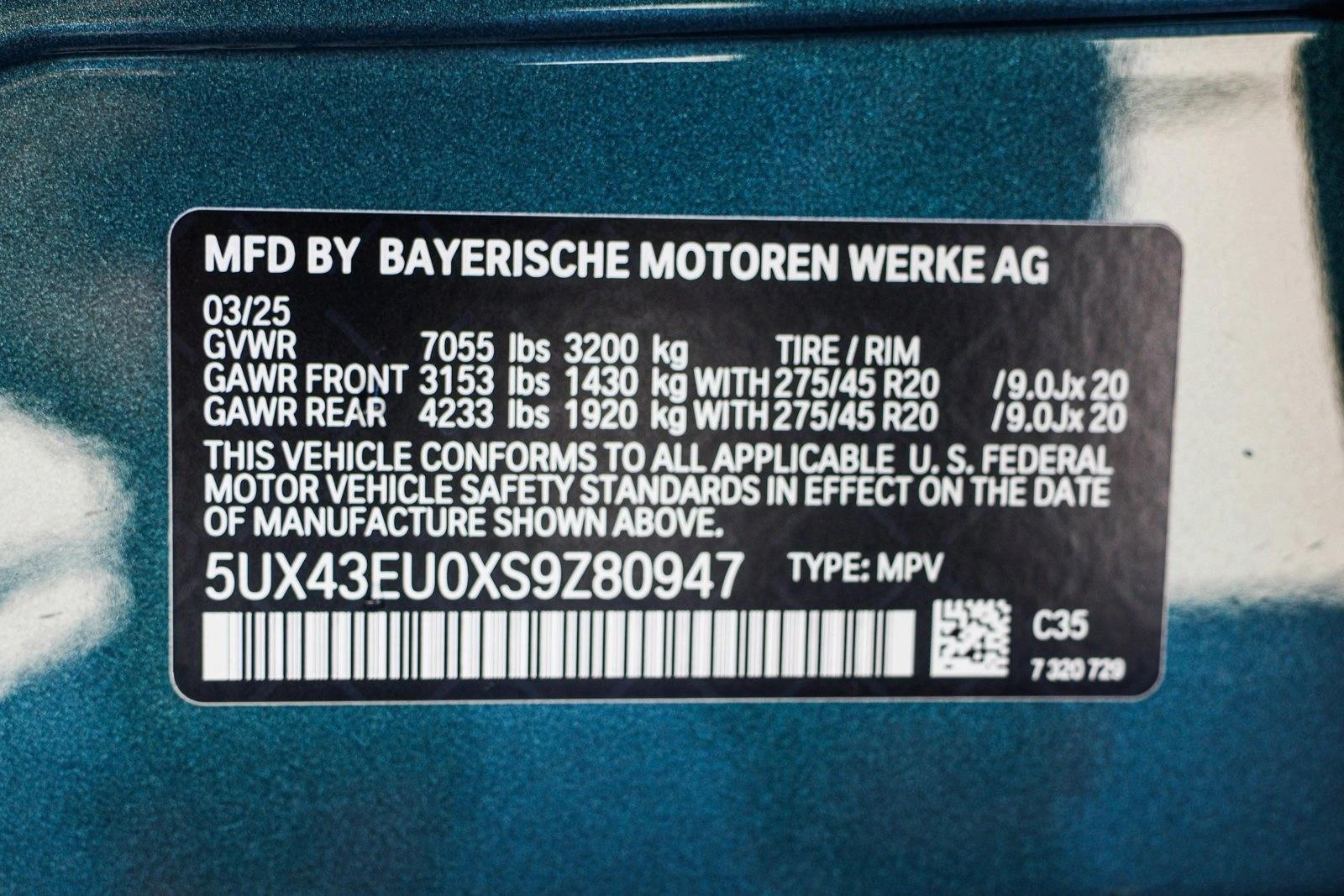 2025 BMW X5 - Image 27