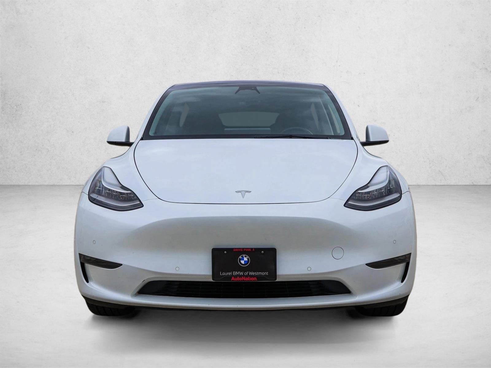 Used 2022 Tesla Model Y Long Range with VIN 7SAYGDEE8NA018104 for sale in Westmont, IL