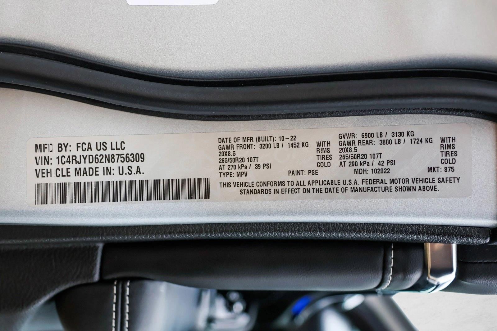 2022 JEEP GRAND CHEROKEE - Image 29