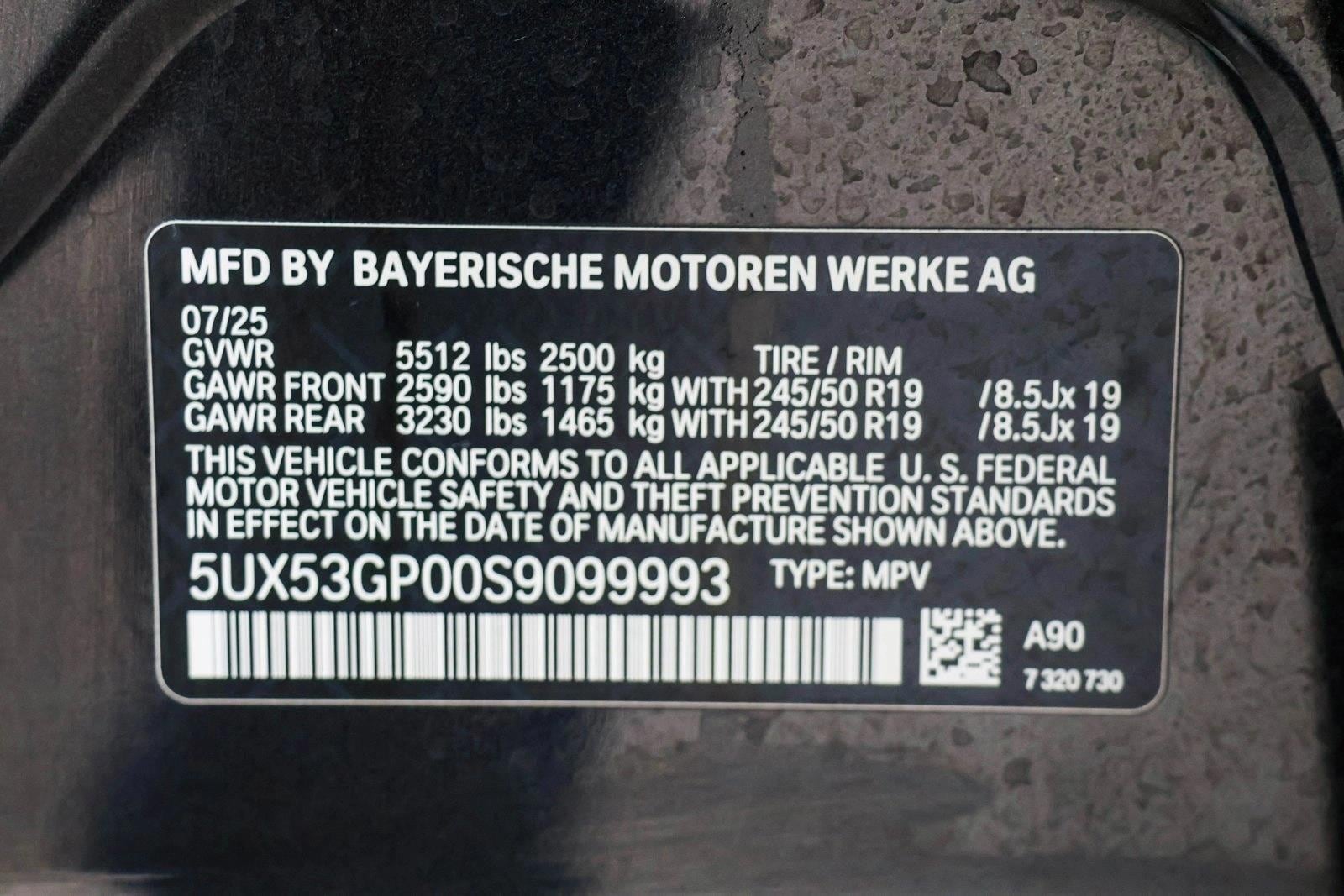 2025 BMW X3 - Image 27