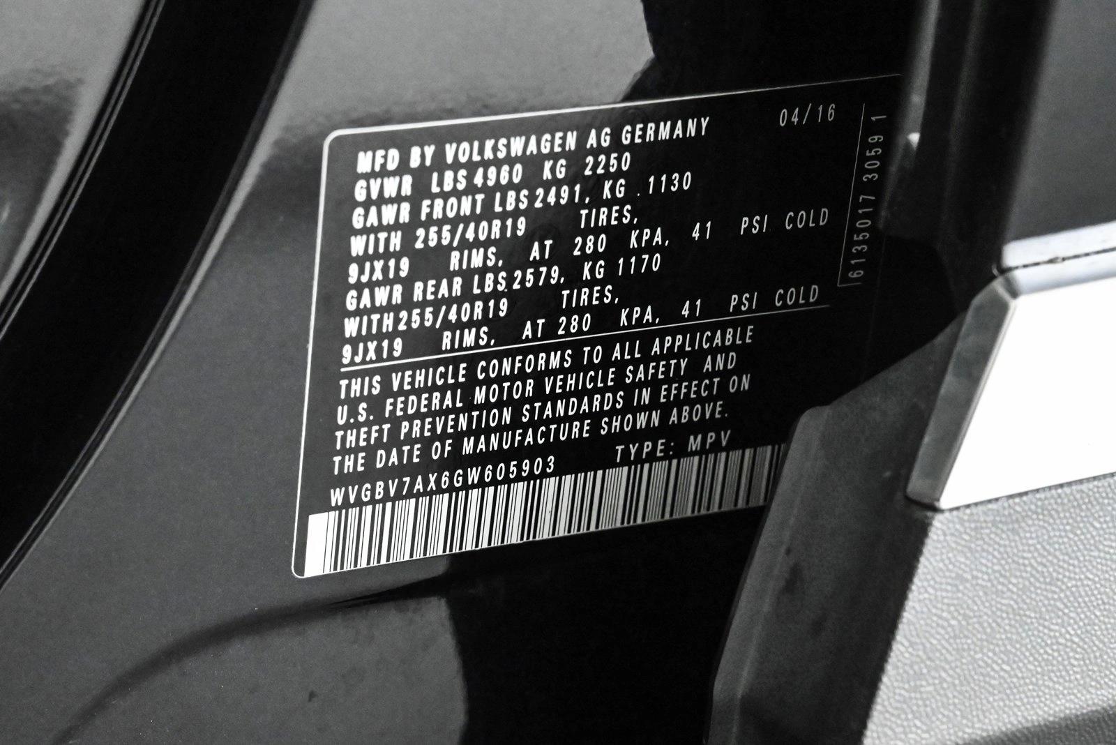 2016 VOLKSWAGEN TIGUAN - Image 26