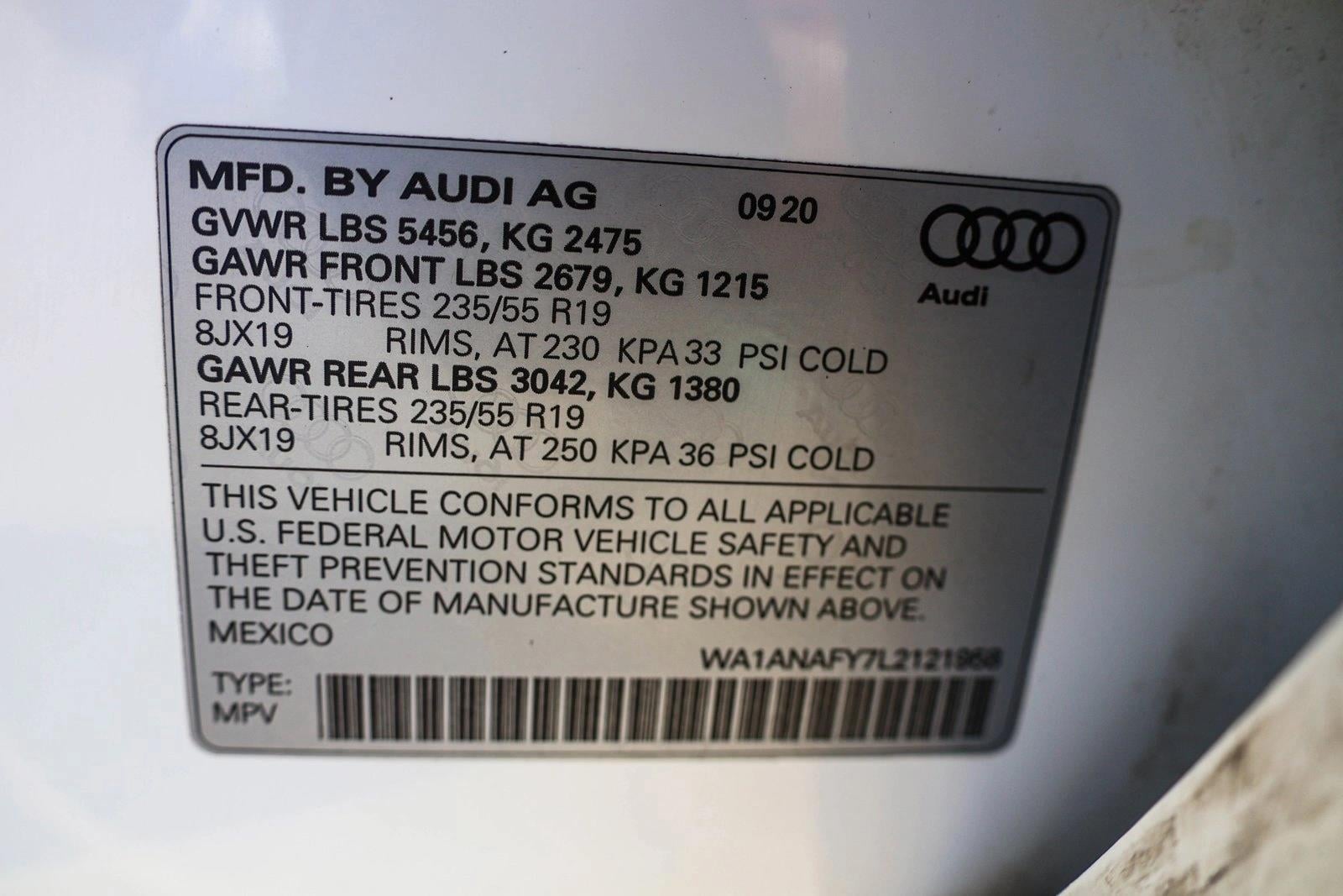 2020 AUDI Q5 - Image 29