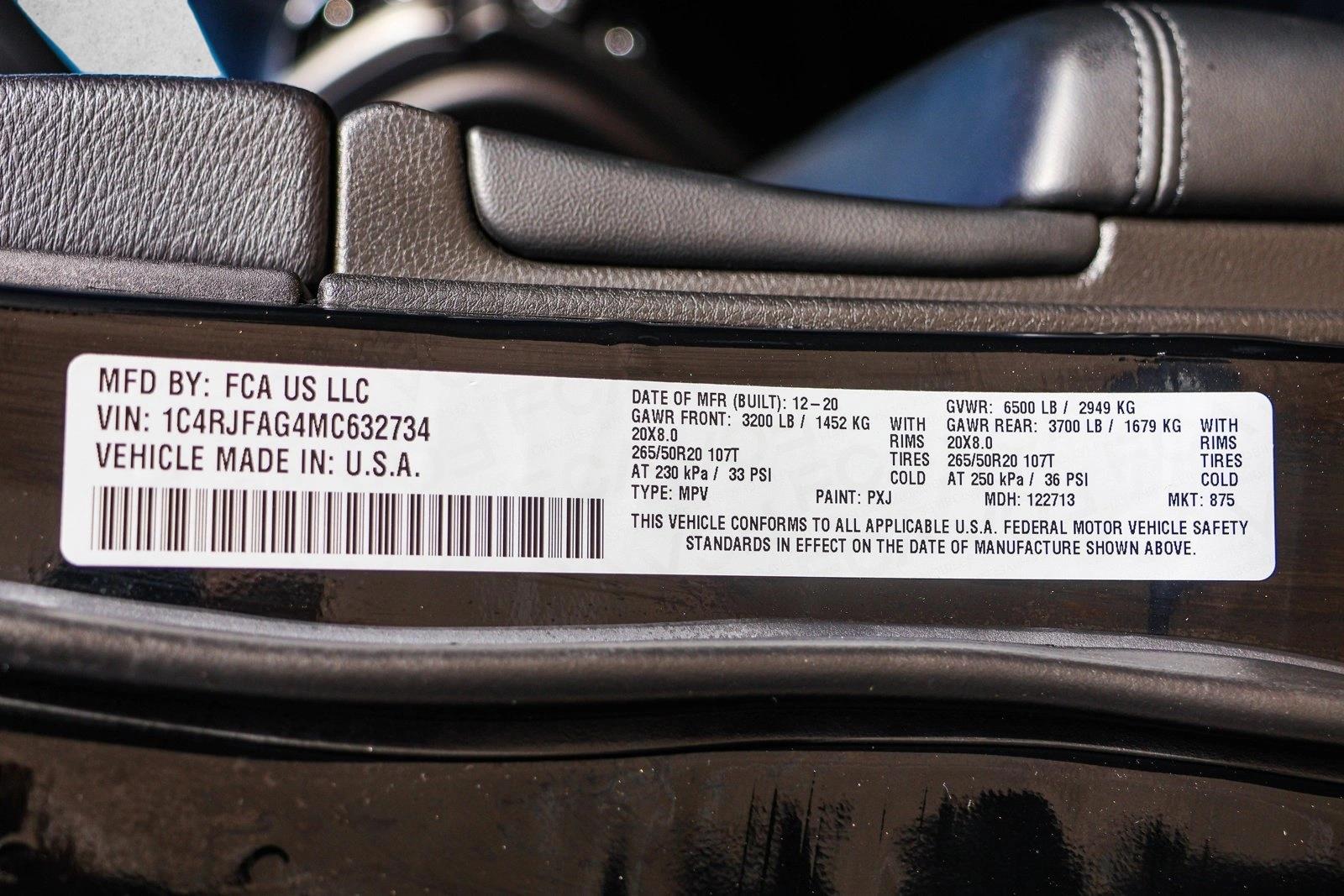 2021 JEEP GRAND CHEROKEE - Image 29