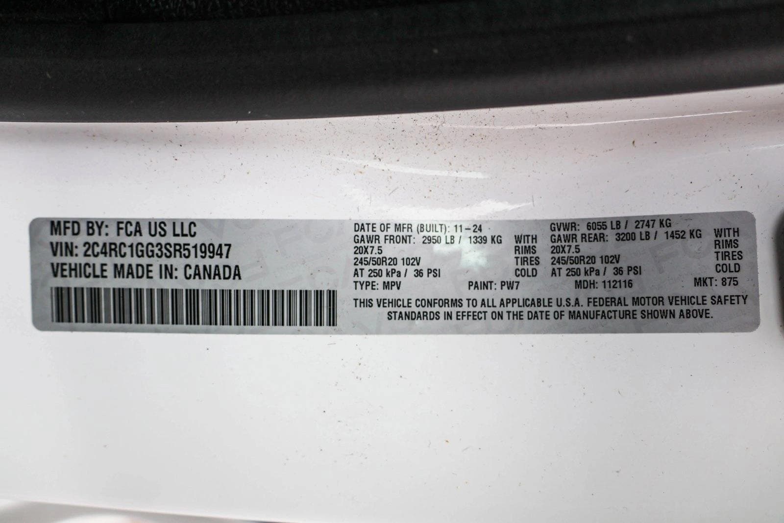 2025 CHRYSLER PACIFICA - Image 30