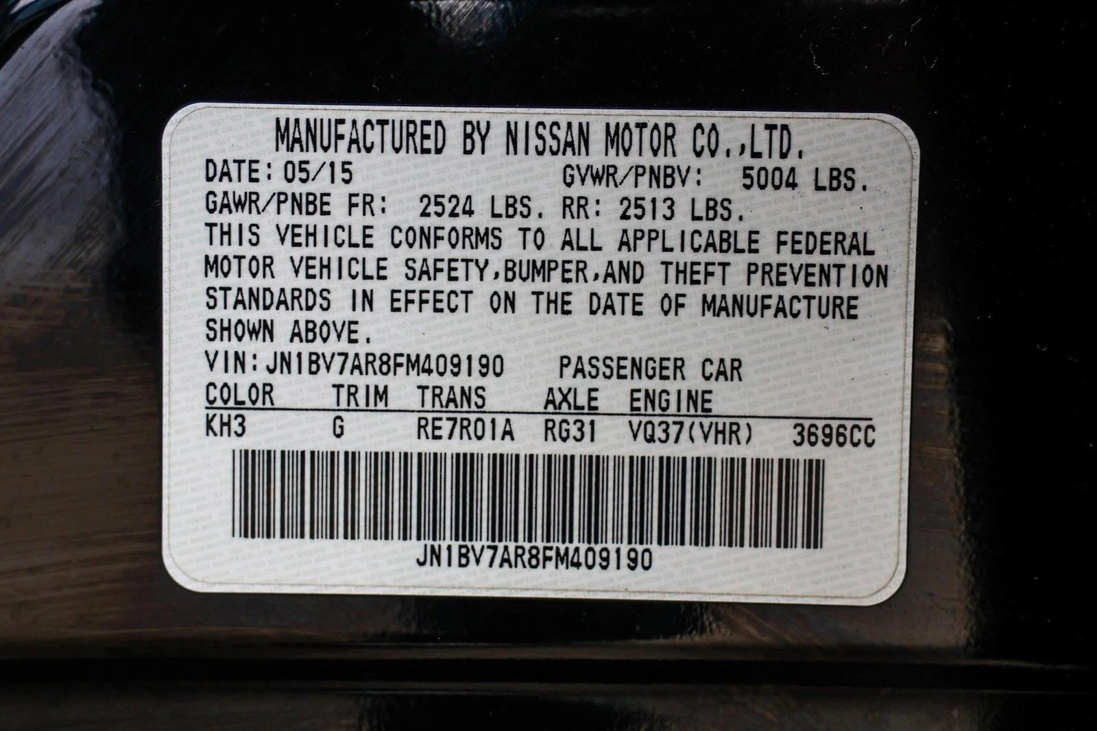 2015 INFINITI Q50 - Image 29