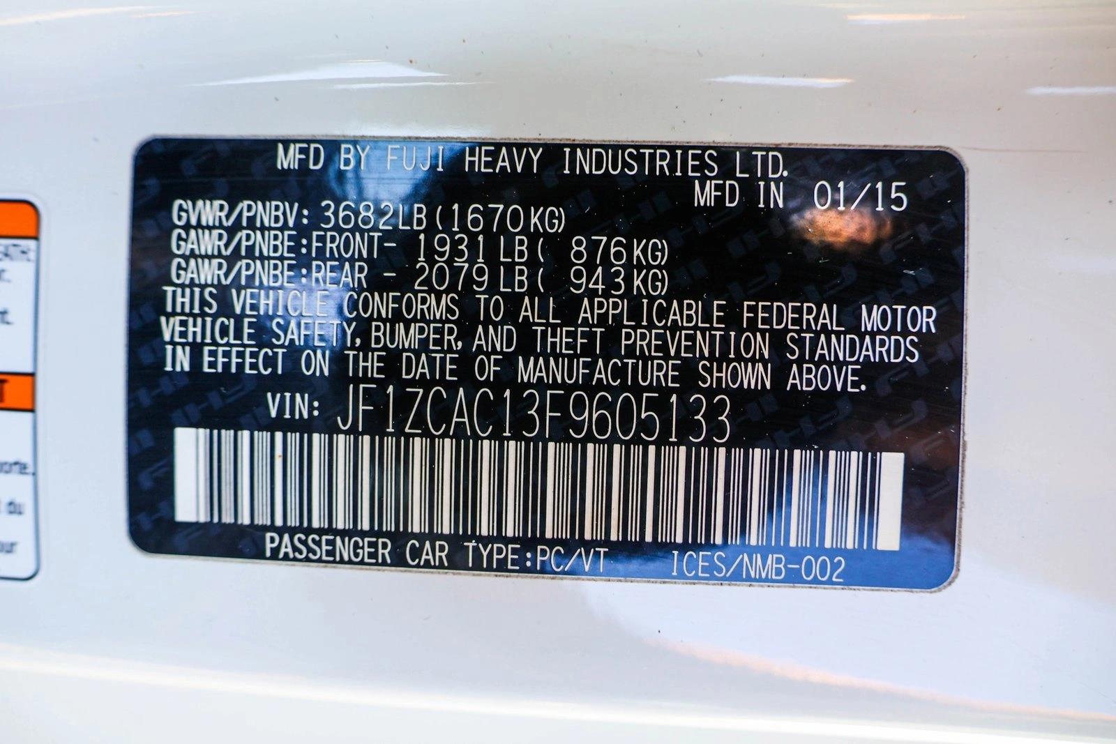 2015 SUBARU BRZ - Image 22