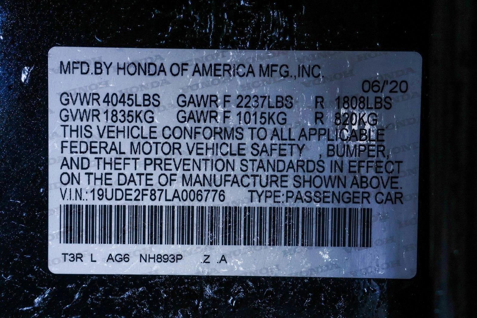 2020 ACURA ILX - Image 30