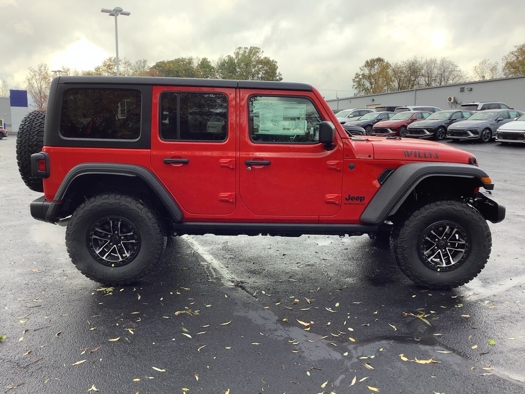 New 2026 Jeep Wrangler 4-DOOR WILLYS Sport Utility