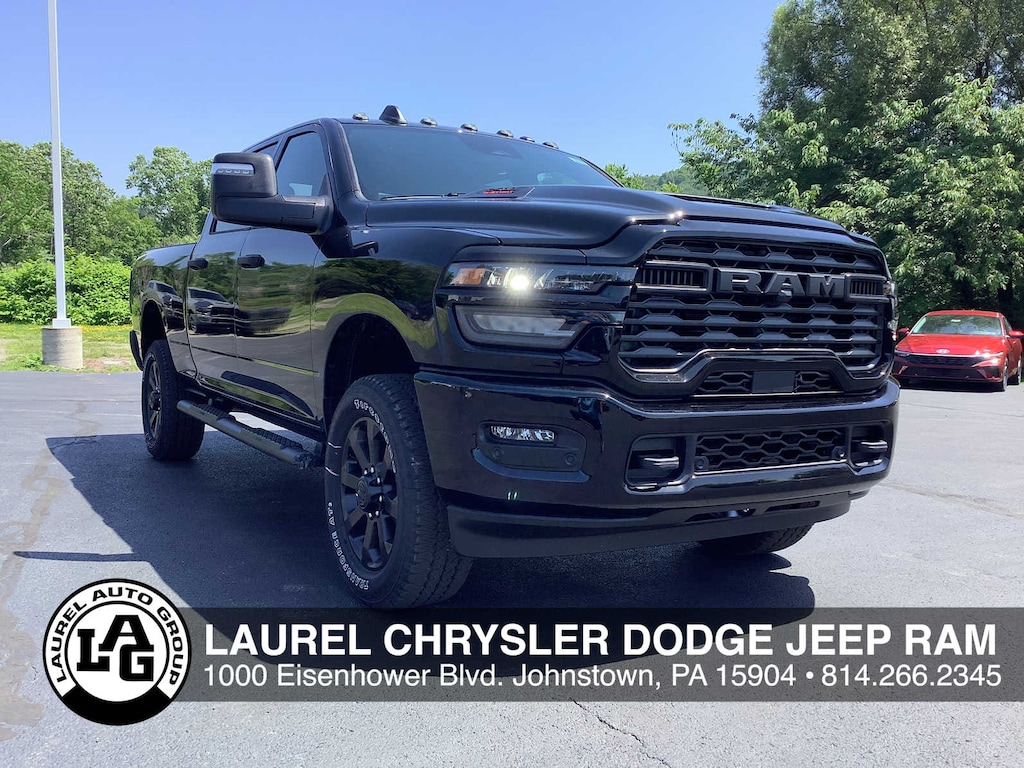 New 2026 Ram 2500 Black Express 4x4 Crew Cab 64 Box Pickup