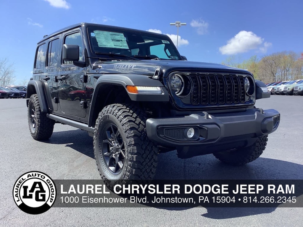 New 2026 Jeep Wrangler 4-DOOR WILLYS Sport Utility