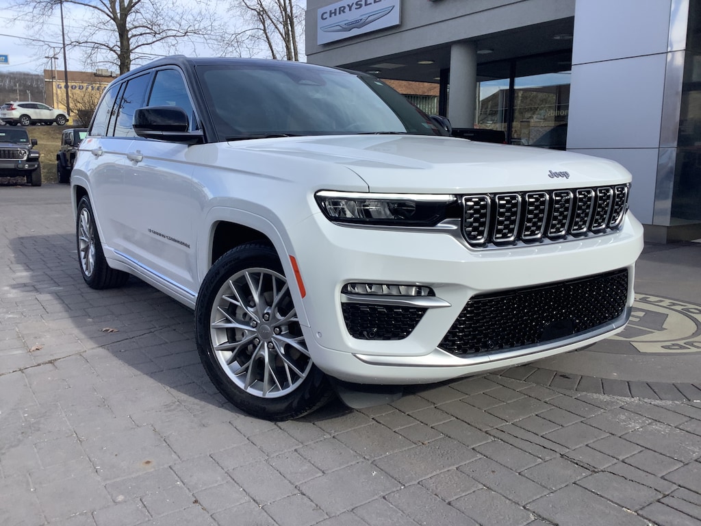 Used 2022 Jeep Grand Cherokee Summit Bright White For Sale Johnstown