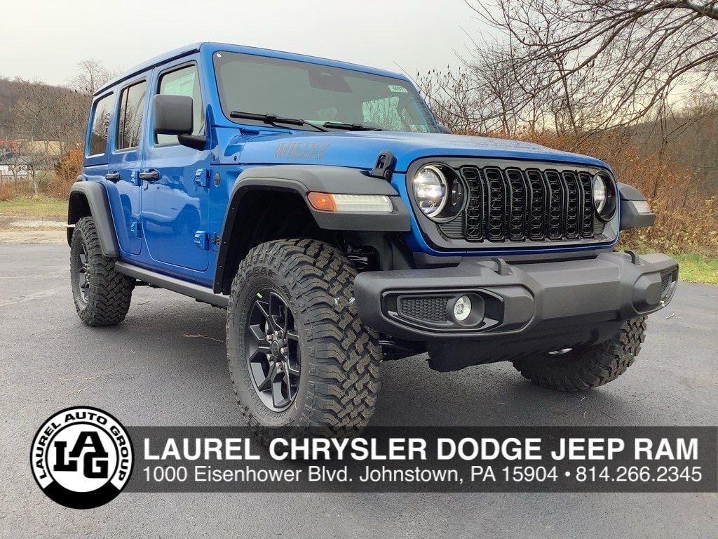 New 2026 Jeep Wrangler 4-DOOR WILLYS Sport Utility