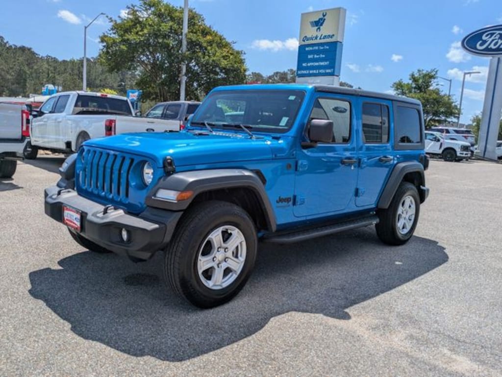 Used 2022 Jeep Wrangler Unlimited Sport S SUV