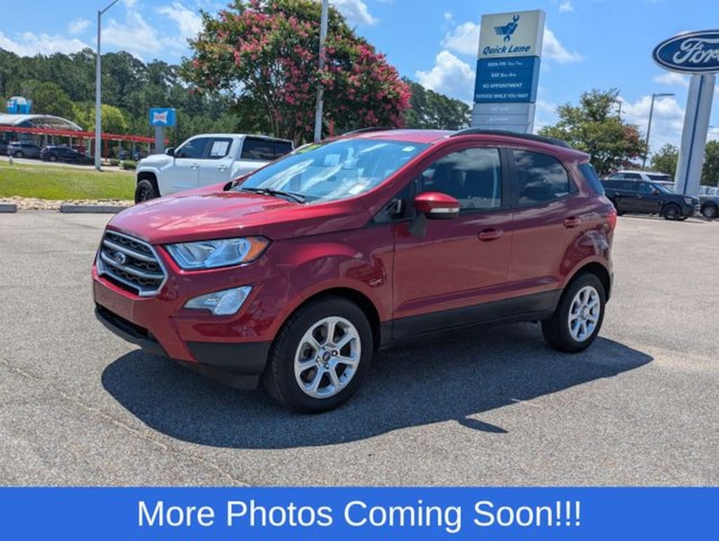 Used 2021 Ford EcoSport SE SUV