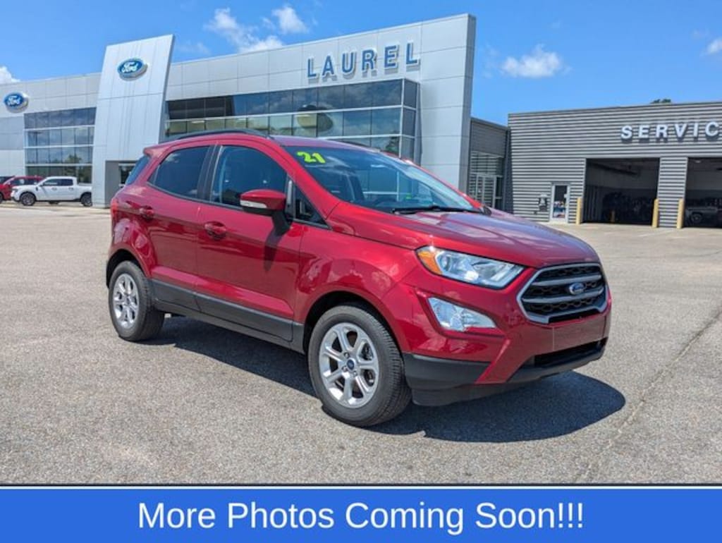 Used 2021 Ford EcoSport SE SUV
