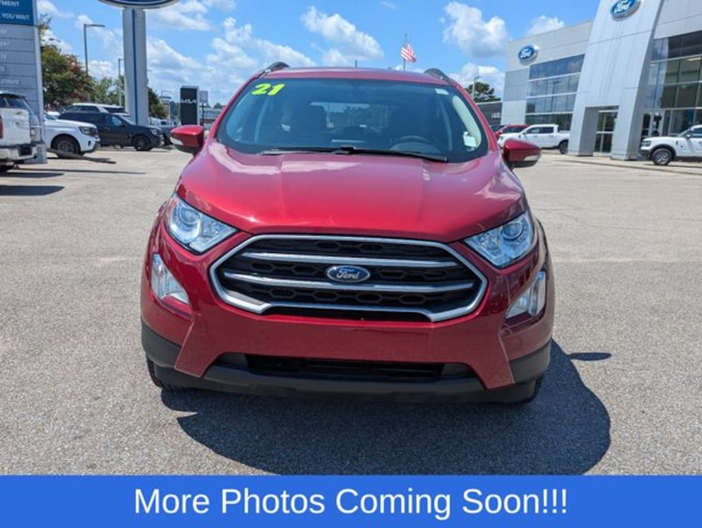 Used 2021 Ford EcoSport SE SUV