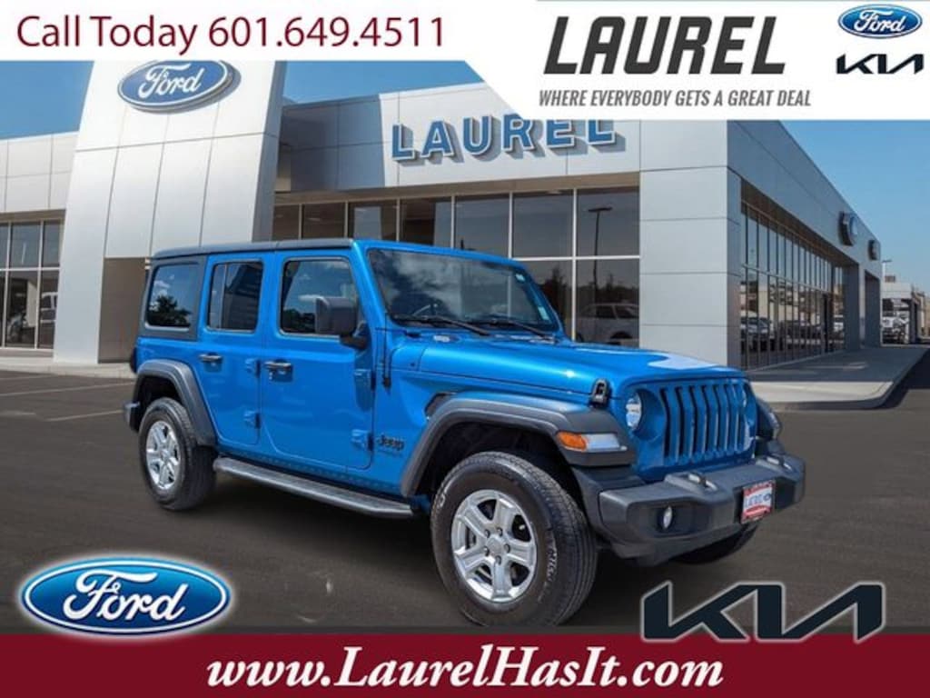 Used 2022 Jeep Wrangler Unlimited Sport S SUV