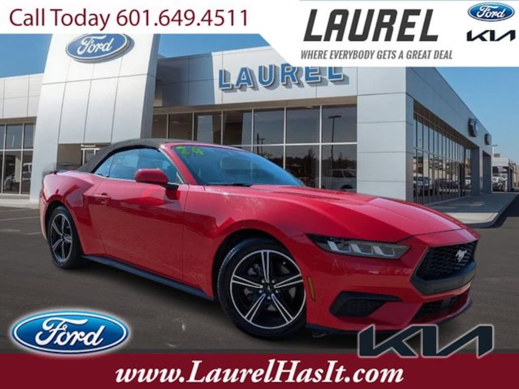 Used 2024 Ford Mustang Ecoboost Premium Convertible