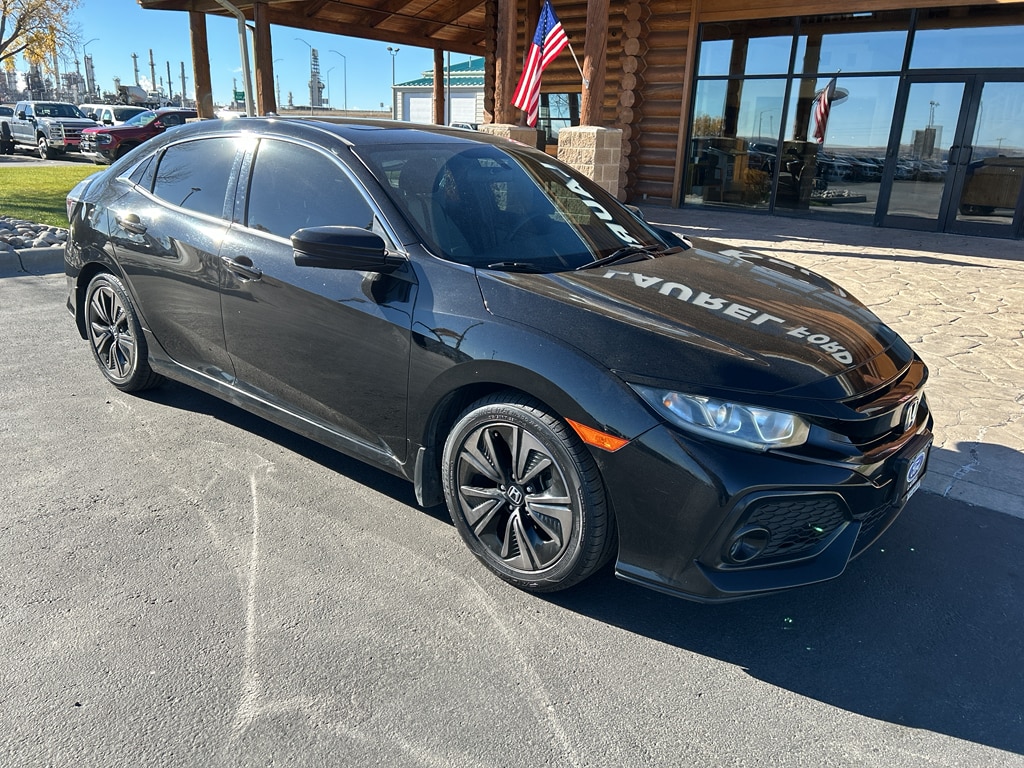 Used 2017 Honda Civic Hatchback EX with VIN SHHFK7H52HU206252 for sale in Laurel, MT