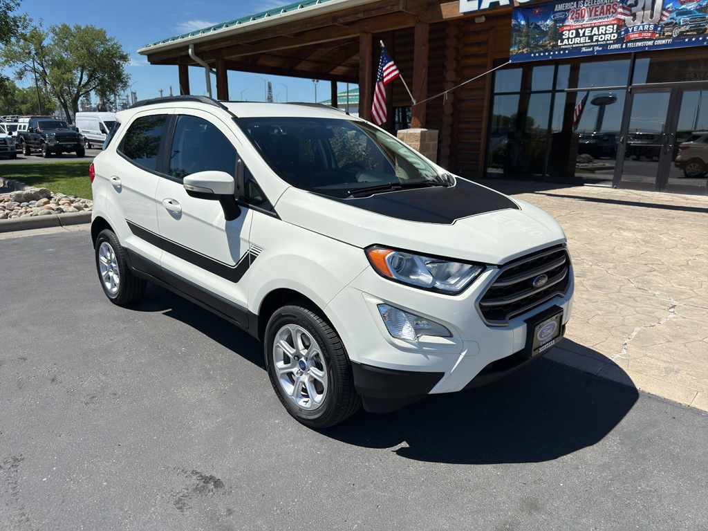 Used 2021 Ford EcoSport SE with VIN MAJ6S3GL9MC435860 for sale in Laurel, MT