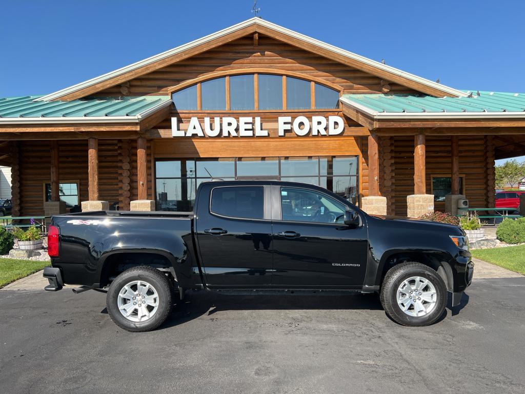 Used 2022 Chevrolet Colorado LT with VIN 1GCGTCEN6N1214147 for sale in Laurel, MT