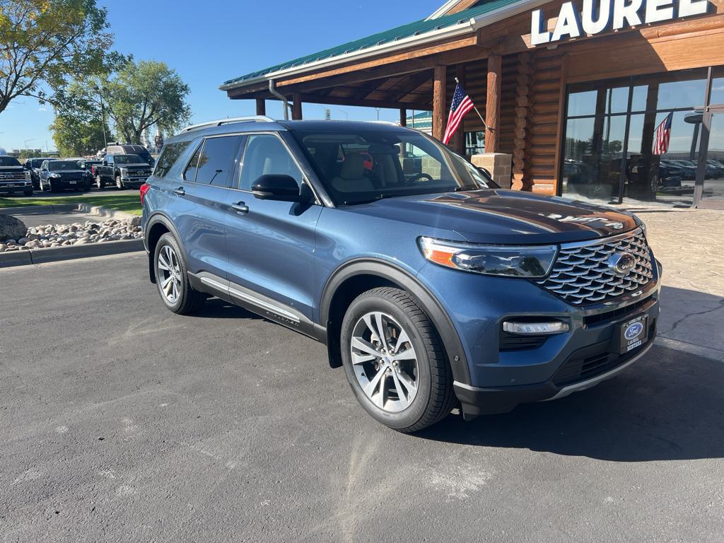 Certified 2020 Ford Explorer Platinum with VIN 1FM5K8HC2LGA55151 for sale in Laurel, MT