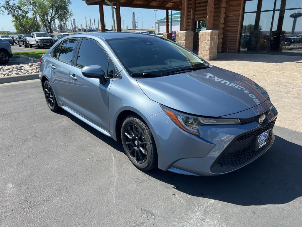 Used 2020 Toyota Corolla LE with VIN JTDEPRAE4LJ002414 for sale in Laurel, MT