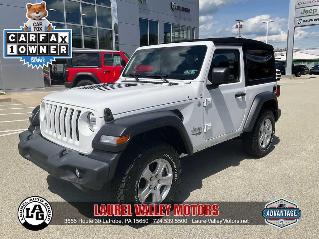 Used 2020 Jeep Wrangler SPORT S 4x4