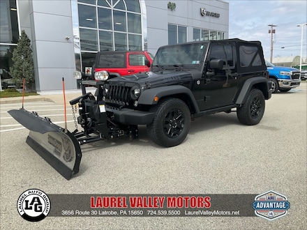 2015 Jeep Wrangler Willys Wheeler w/ Plow Installed 4wd