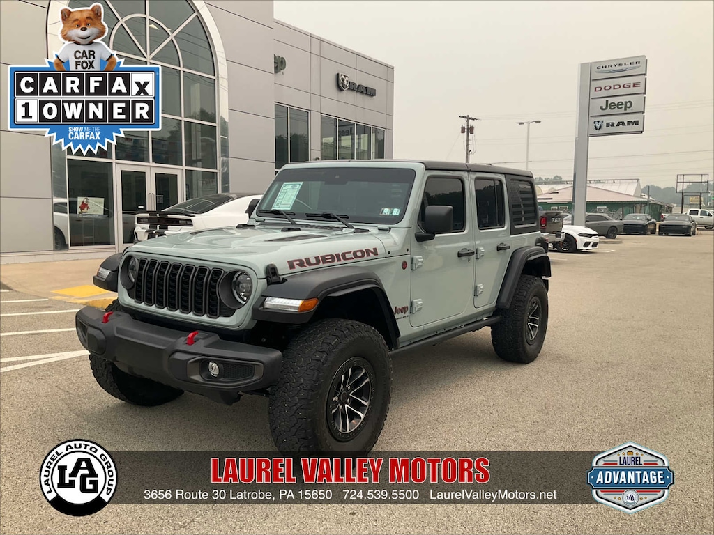Used 2024 Jeep Wrangler Rubicon 4x4
