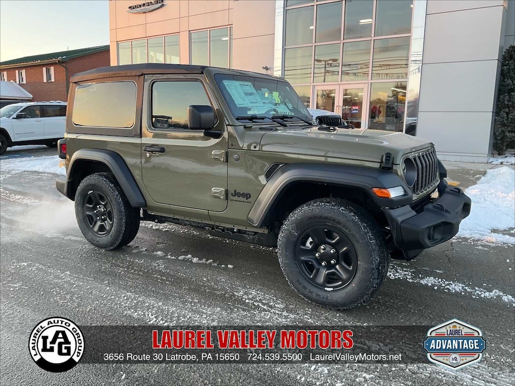 New 2026 Jeep Wrangler 2-DOOR SPORT Sport Utility