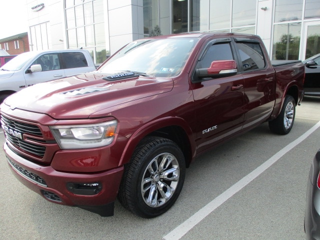 Used 2022 RAM Ram 1500 Pickup Laramie with VIN 1C6SRFJT9NN466439 for sale in Latrobe, PA