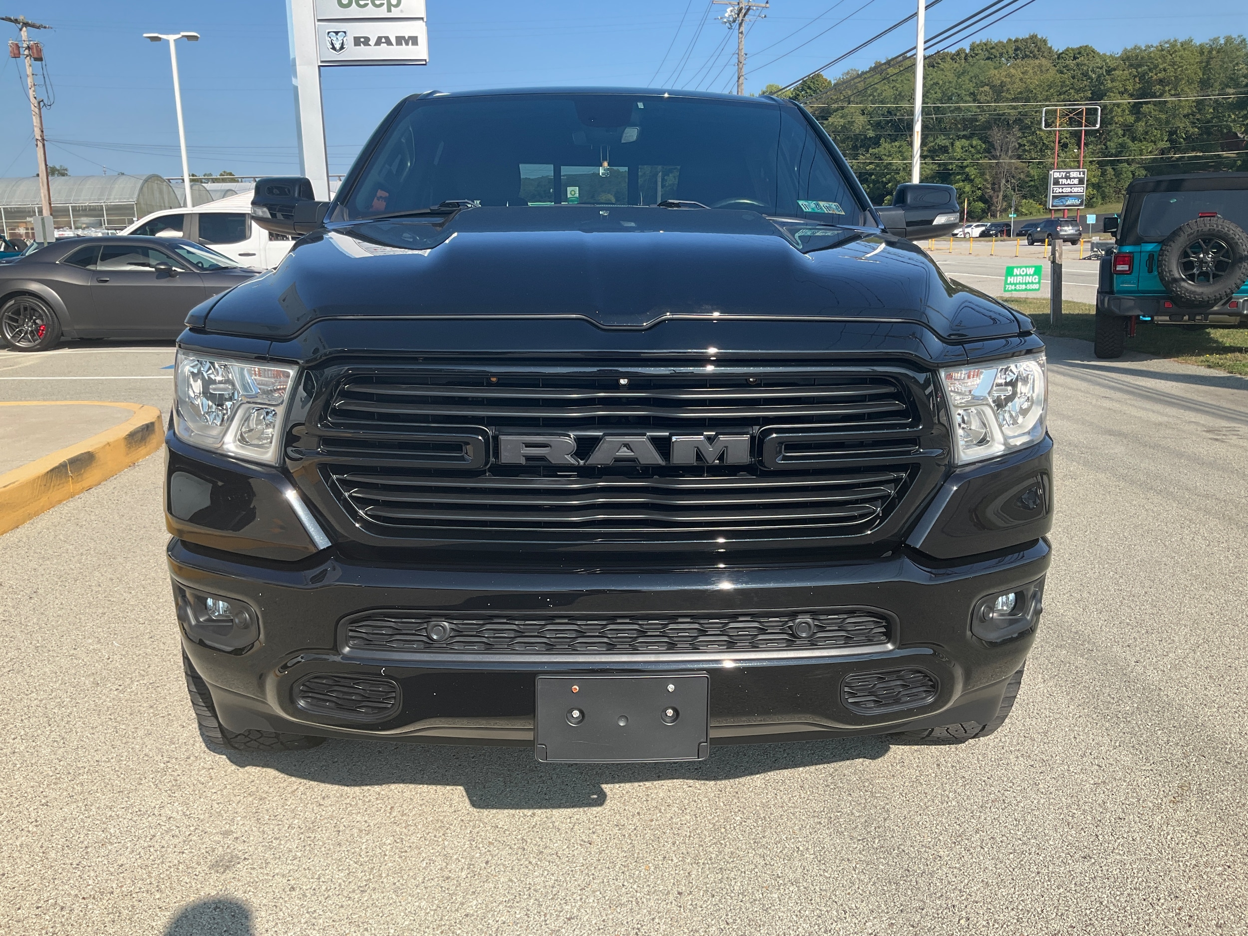 Used 2021 RAM Ram 1500 Pickup Big Horn/Lone Star with VIN 1C6SRFFT0MN804785 for sale in Latrobe, PA