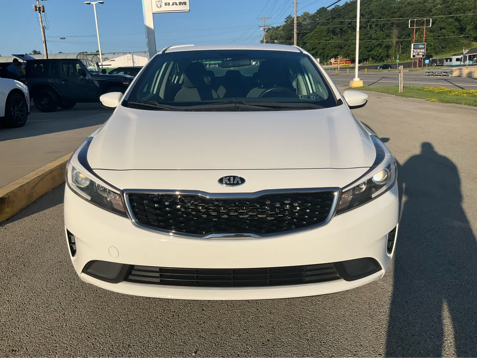 Used 2017 Kia Forte LX with VIN 3KPFK4A7XHE081051 for sale in Latrobe, PA
