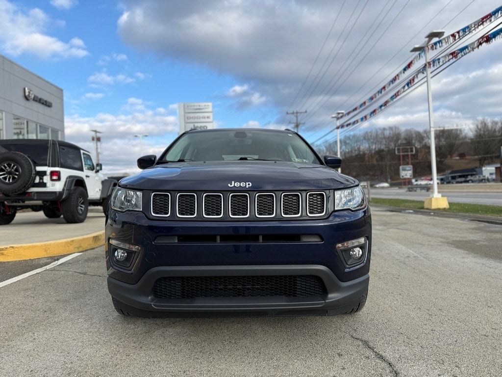 Used 2019 Jeep Compass Latitude with VIN 3C4NJDBB0KT648517 for sale in Latrobe, PA