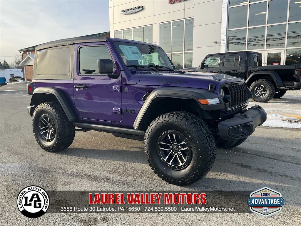 New 2026 Jeep Wrangler 2-DOOR WILLYS Sport Utility