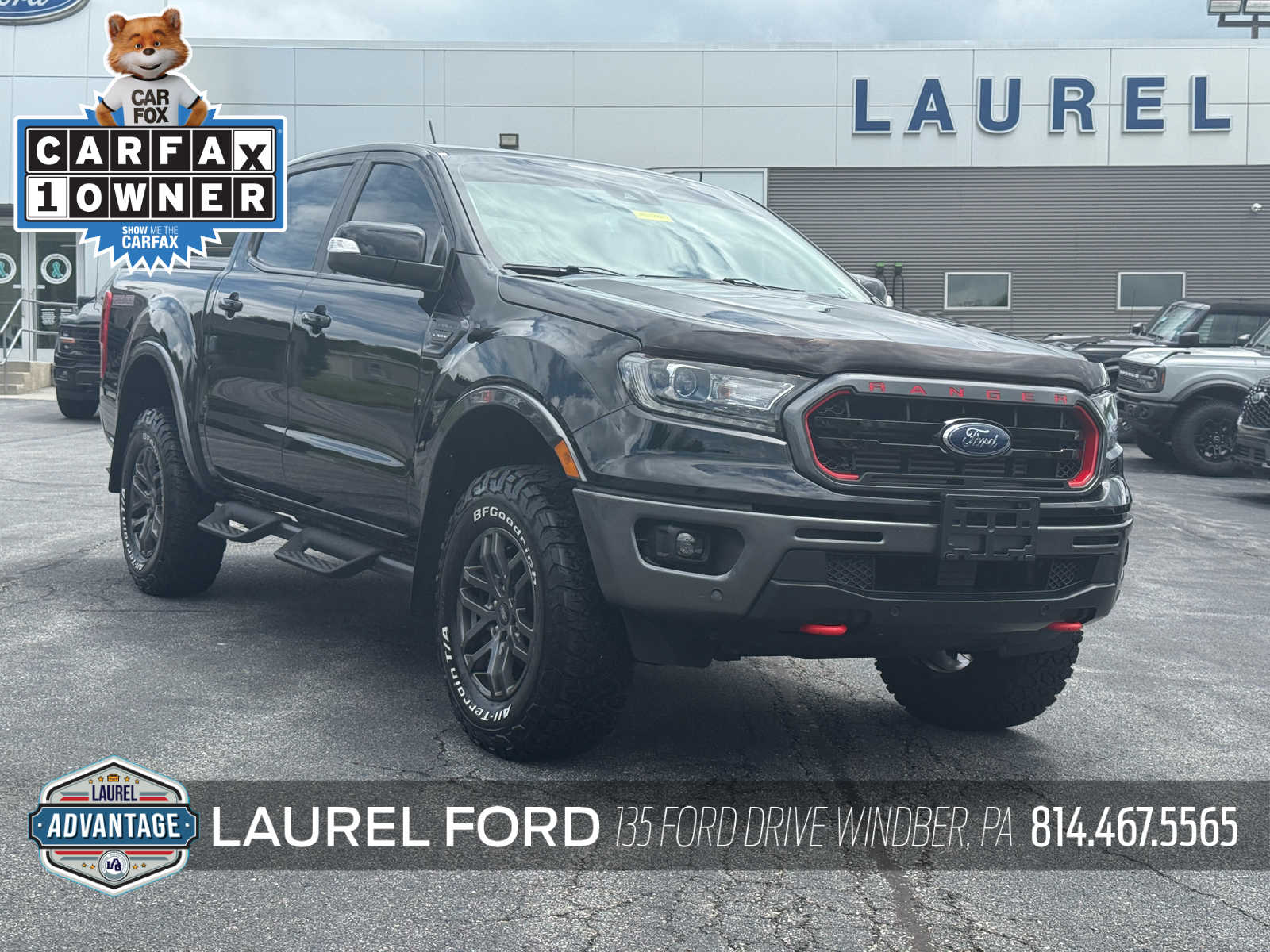 2021 Ford Ranger Lariat 4x4 SuperCrew 5' Box's photo