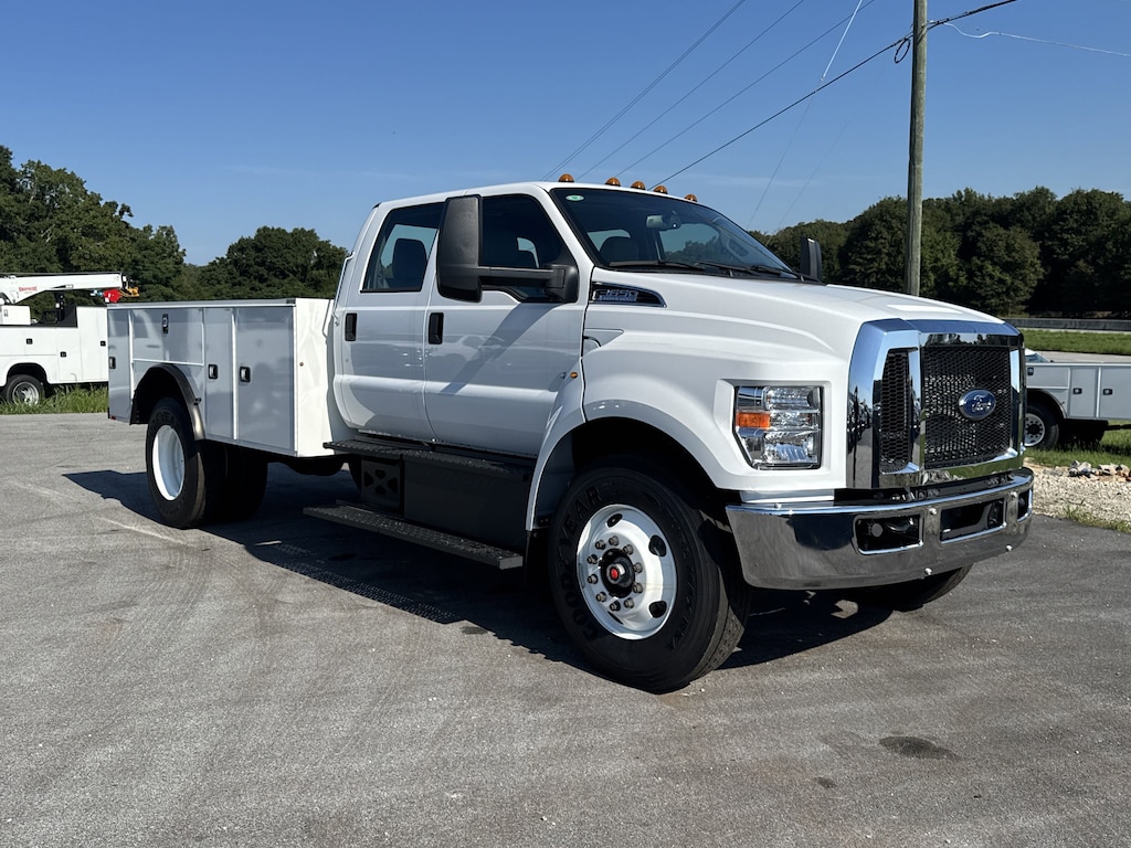 New 2025 Ford F-650SD F-650 SD Gas Straight Frame Truck Crew Cab