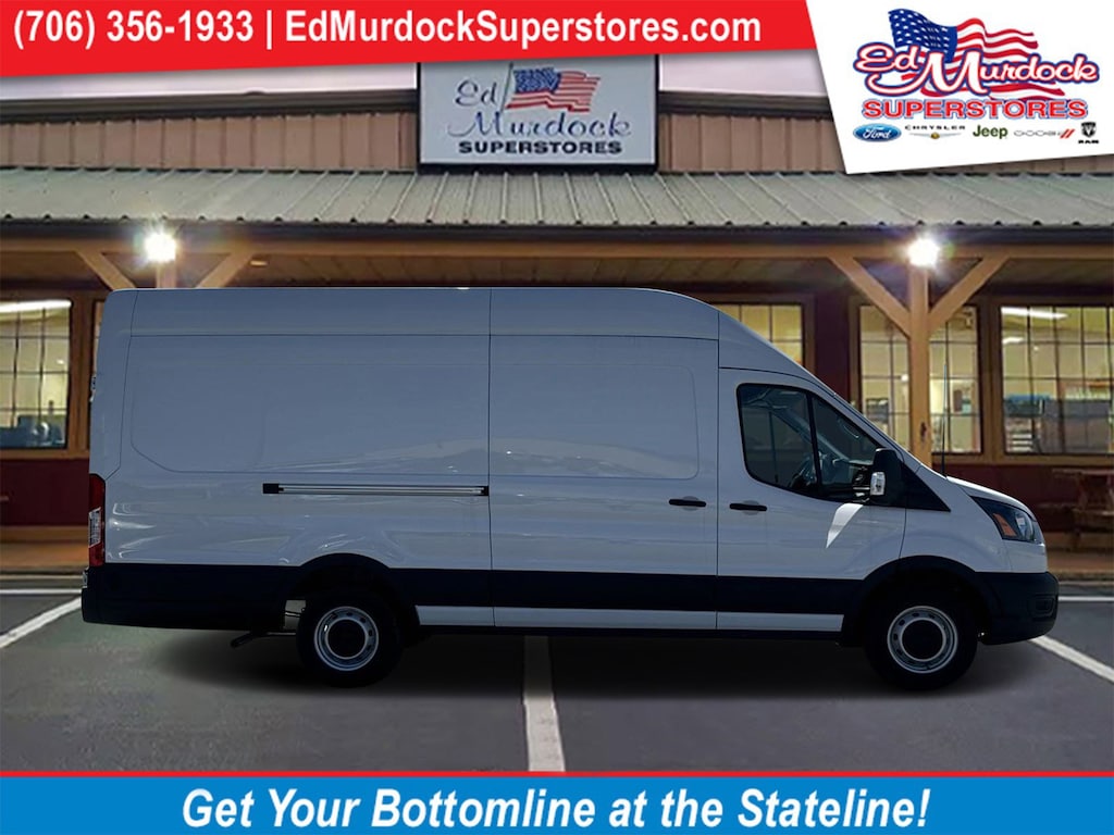 New 2023 Ford Transit Cargo Van Cargo Van Van High Roof Ext. Van