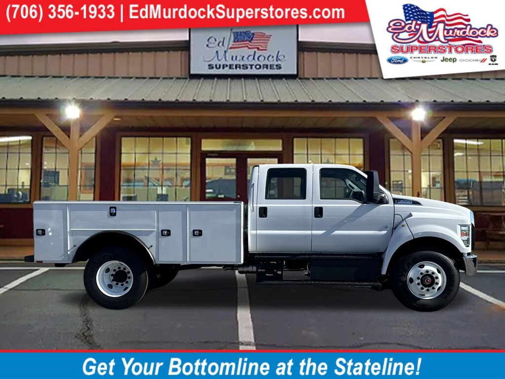 New 2025 Ford F-650SD F-650 SD Gas Straight Frame Truck Crew Cab