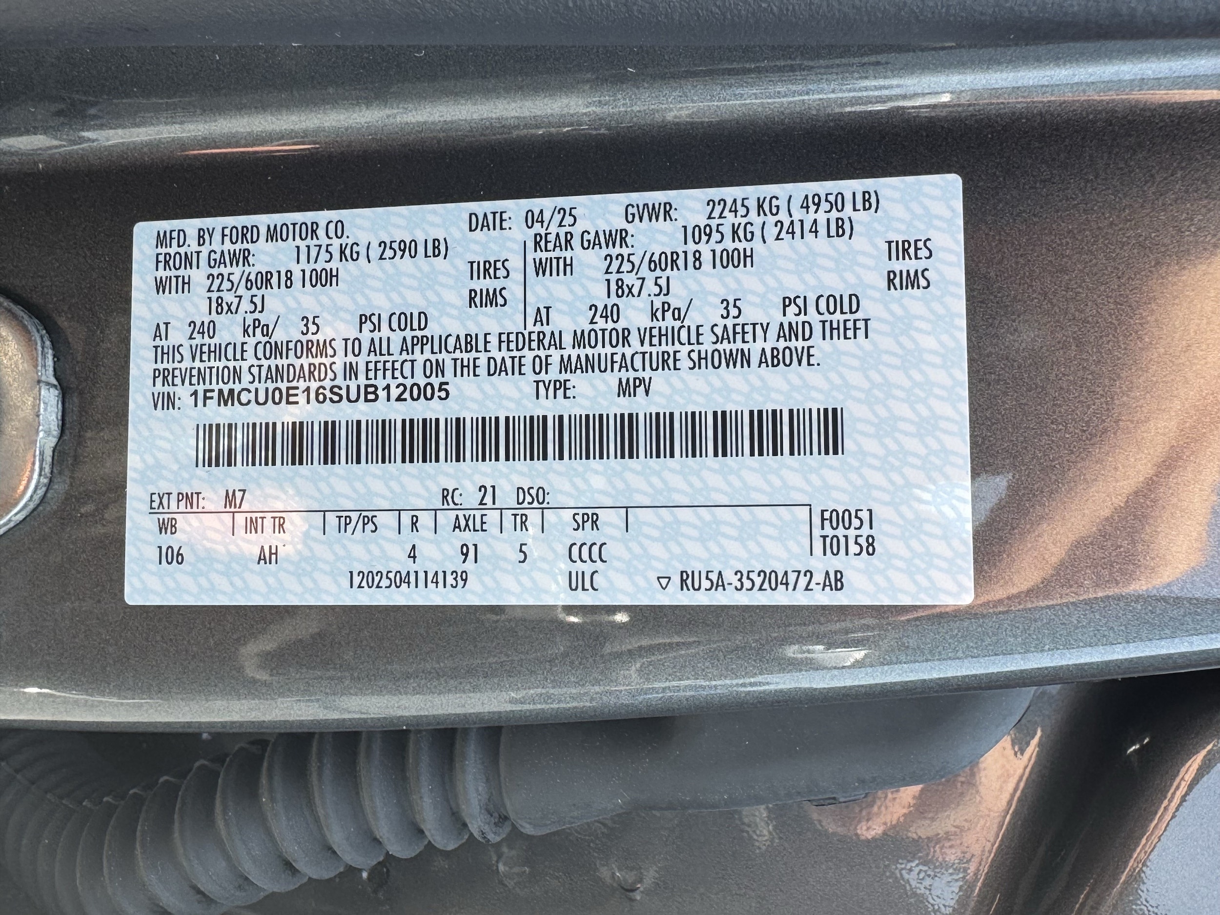 2025 Ford Escape Plug-in hybrid PHEV - Photo 43