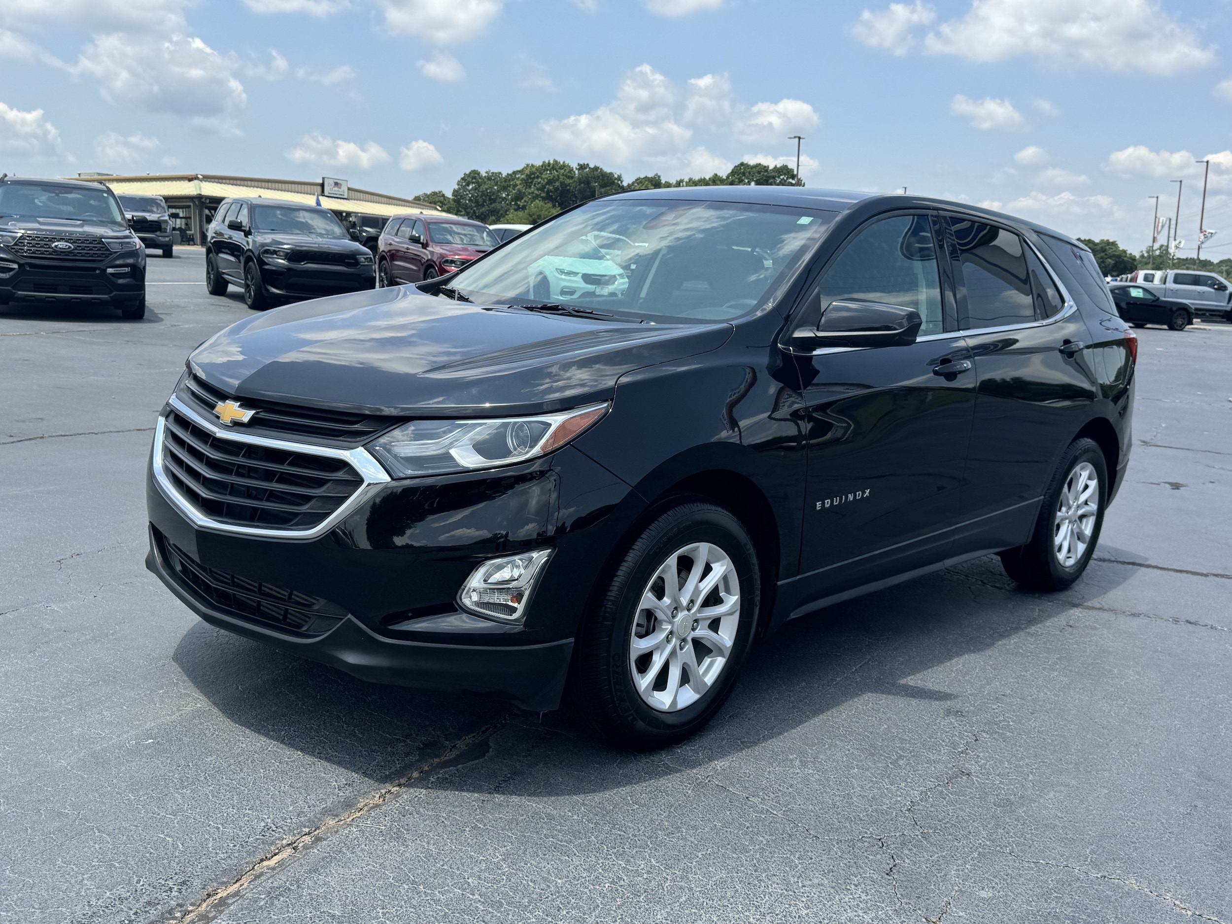 Certified 2020 Chevrolet Equinox LT with VIN 3GNAXKEV3LL314708 for sale in Lavonia, GA