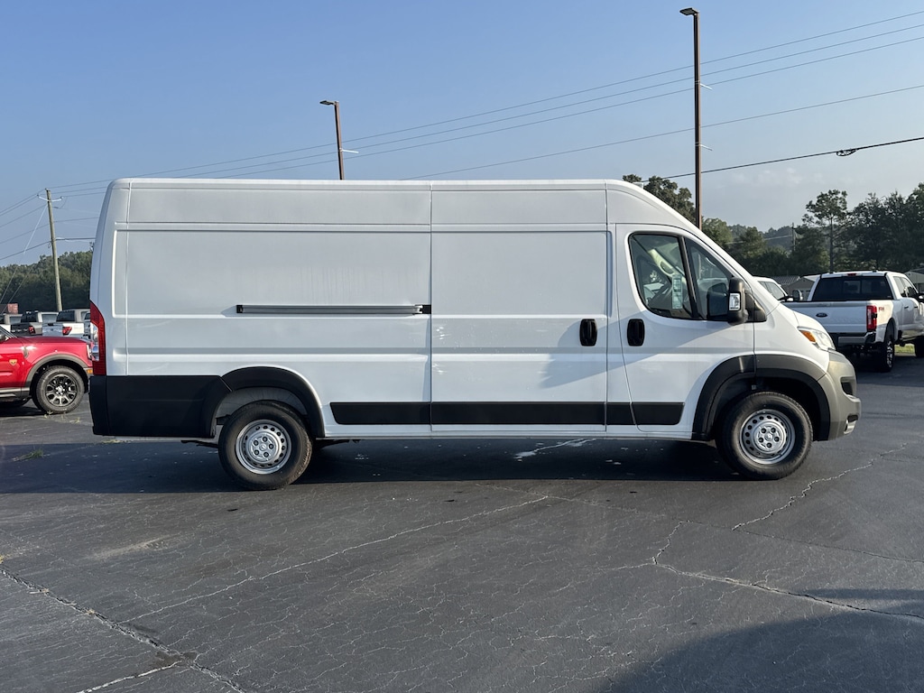 New 2024 Ram Promaster Cargo Van Tradesman 3500 High Roof 159 WB EXT w/Pass Seat Van Extended Cargo Van