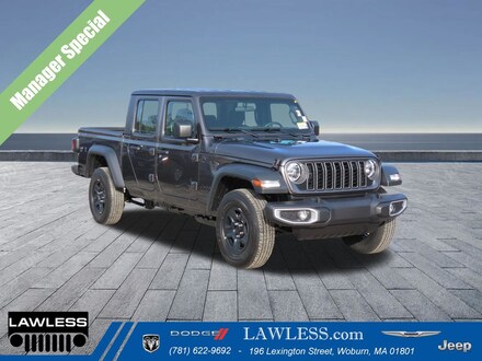 2026 Jeep Gladiator Sport Pickup for sale in Woburn, MA Granite Crystal Metallic Clearcoat Gasoline