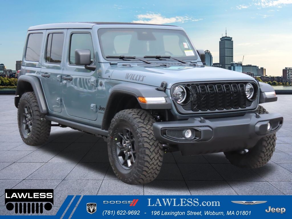 New 2026 Jeep Wrangler 4-Door Willys Sport Utility