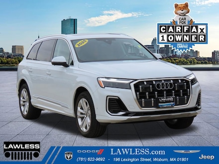 2025 Audi Q7 55 Premium Plus SUV for sale in Woburn, MA White